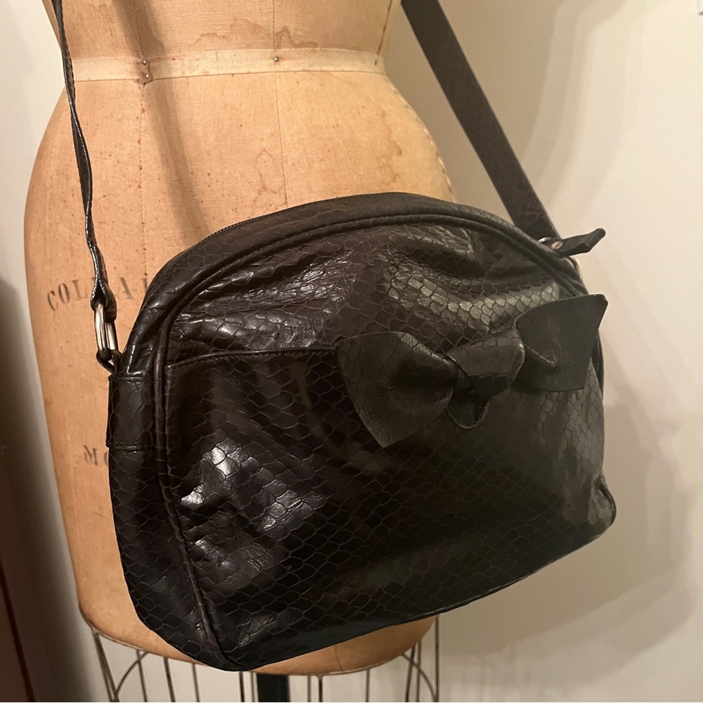 Vintage Furla Saks Fifth Avenue Leather Shoulder Crossbody Bag